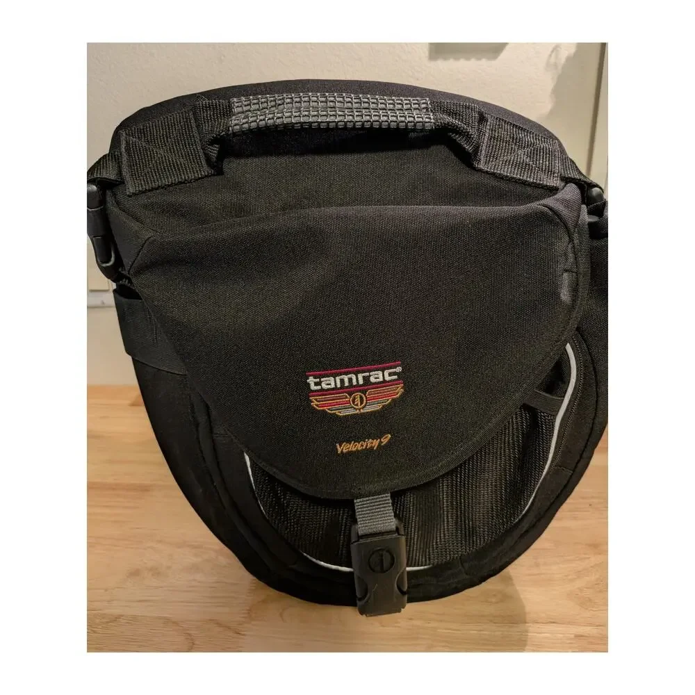 TAMRAC Velocity 9 5769 Camera Sling Backpack Black Padded DSLR Gear Bag